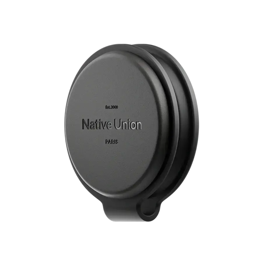 Складаний бездротовий зарядний пристрій Native Union Voyage 2-in-1 Qi2 Wireless Charger - Black (VOY-2IN1-WL-BLK)