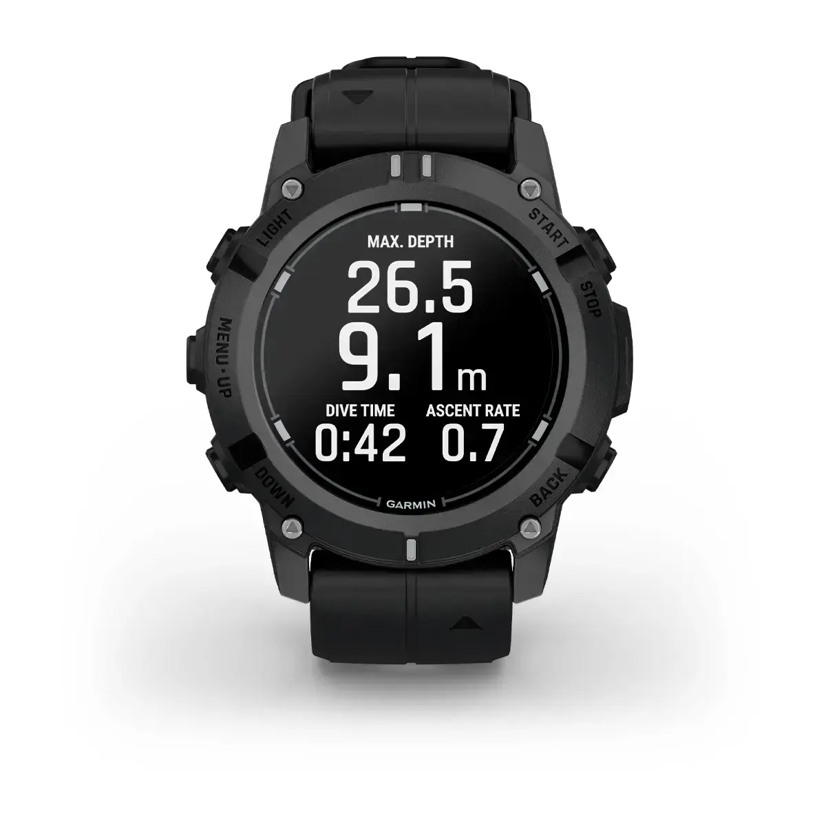 Смарт-годинник Garmin Descent G2 Black with Black Band (010-02986-00)
