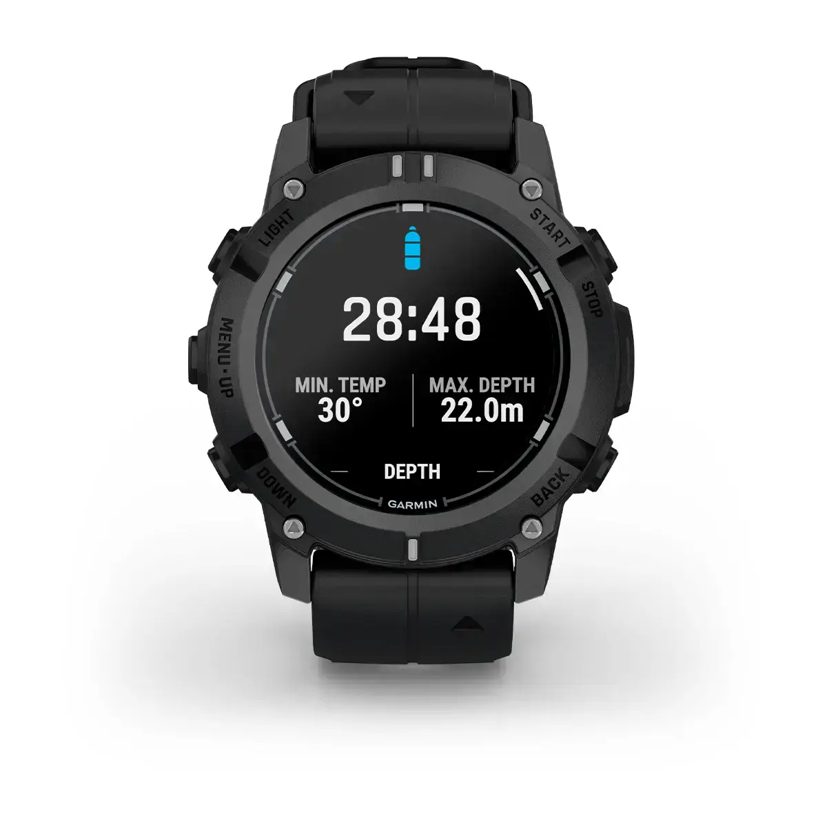Смарт-годинник Garmin Descent G2 Black with Black Band (010-02986-00)