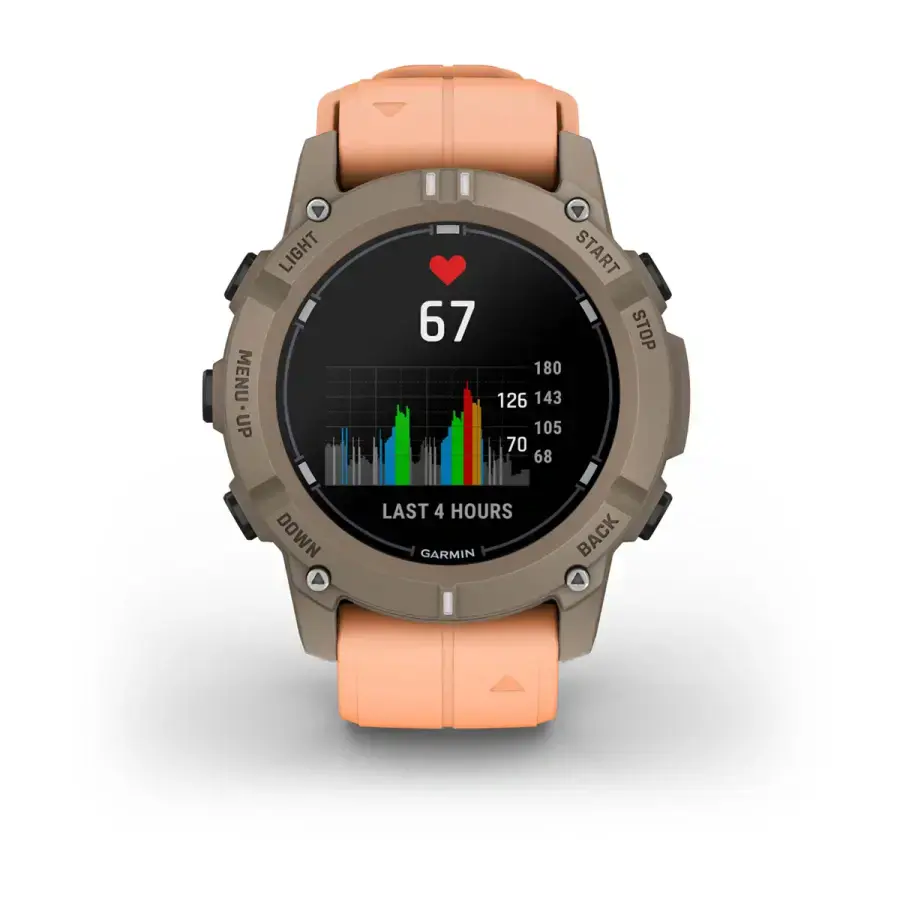 Смарт-годинник Garmin Descent G2 Paloma with Shell Pink Band (010-02986-01)