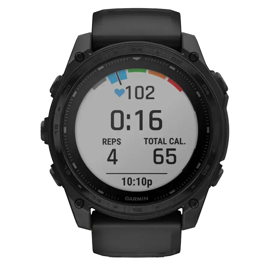 Смарт-годинник Garmin tactix 8 51 mm SOLAR Includes Applied Ballistics Ultralight Solver (010-03407-01)