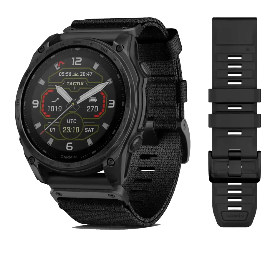 Смарт-годинник Garmin tactix 8 51 mm Solar Elite Includes Applied Ballistics Elite Solver (010-03407-11)