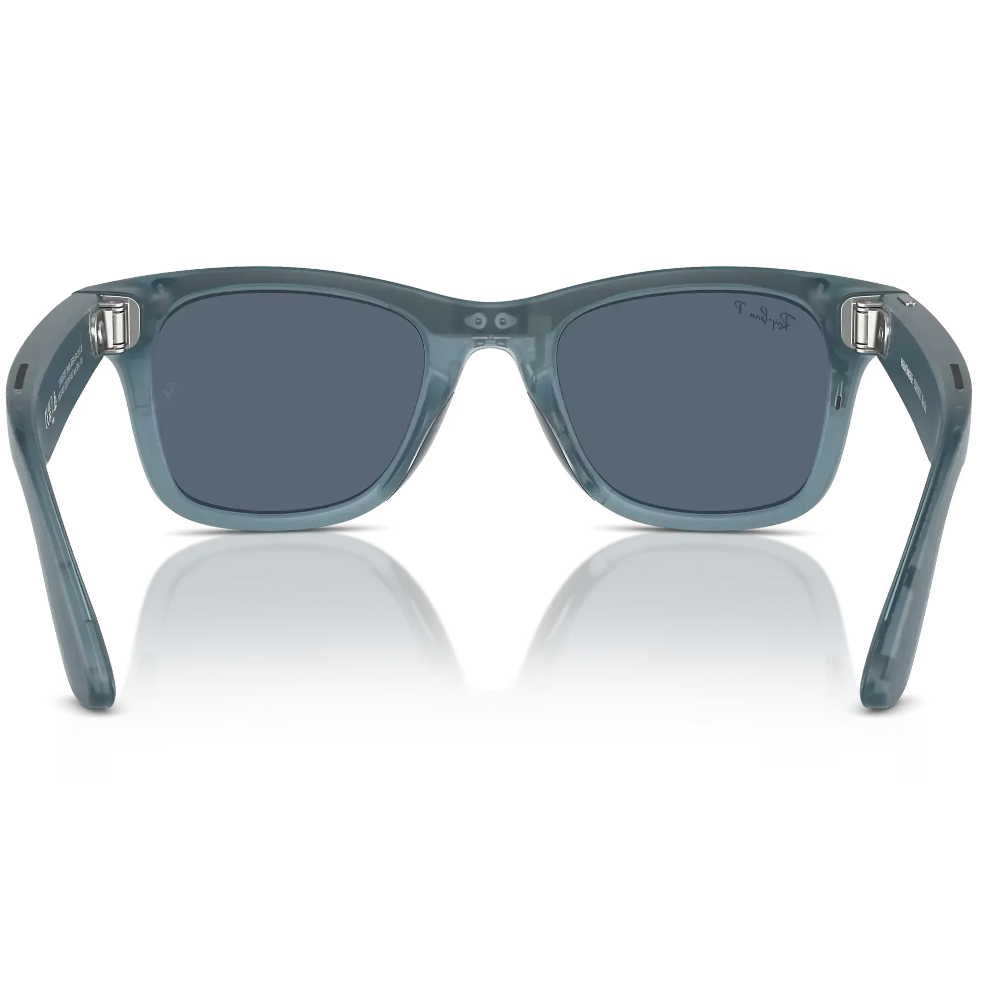Смарт-окуляри Ray-Ban | Meta Wayfarer Standard - Matte Jeans Transparent / Dusty Blue (RW4006 67552V 50-22)