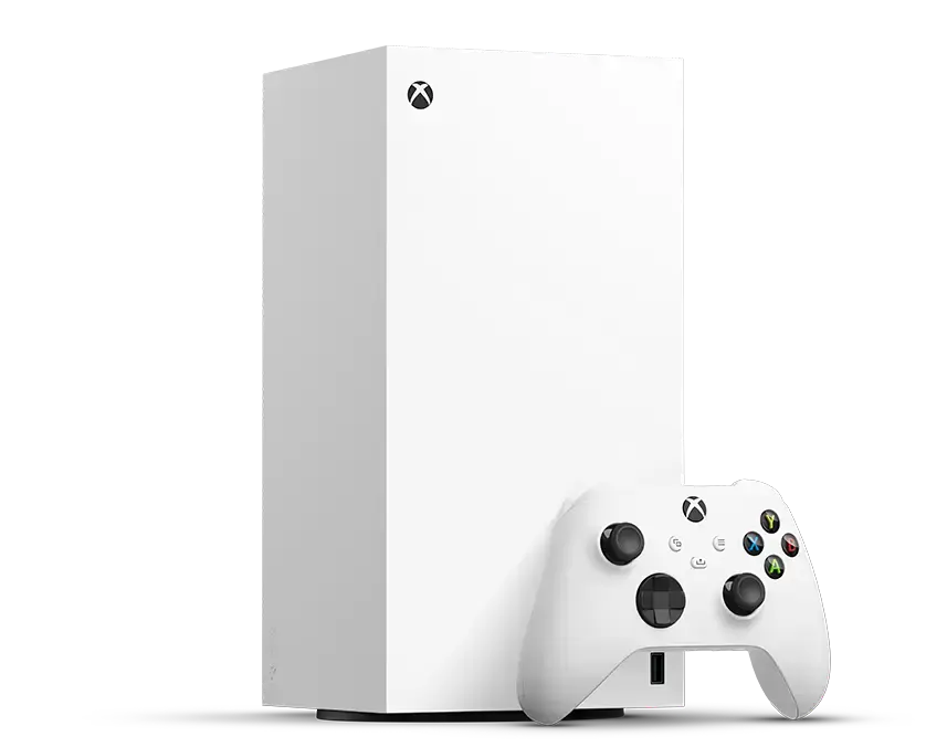 Стаціонарна ігрова приставка Microsoft Xbox Series Х 1TB All-Digital - Robot White (EP2-00692, EP2-00702)