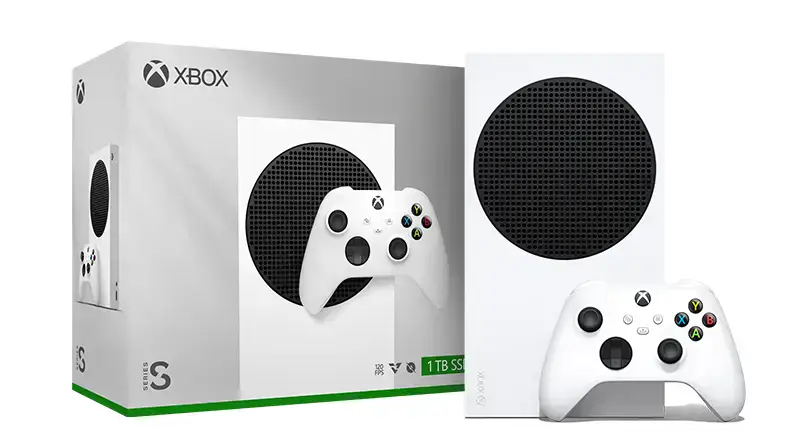 Стаціонарна ігрова приставка Microsoft Xbox Series S 1TB All-Digital - Robot White (EP2-00645)