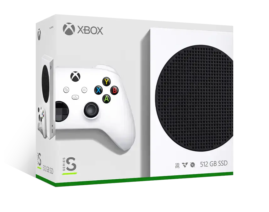 Стаціонарна ігрова приставка Microsoft Xbox Series S 512GB All-Digital - Robot White (889842651386, RRS-00010)