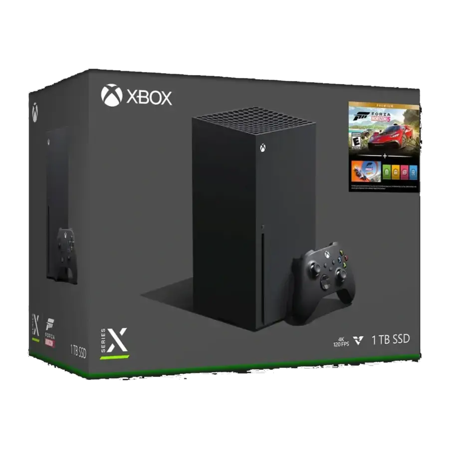 Стаціонарна ігрова приставка Microsoft Xbox Series X 1TB - Forza Horizon 5 Ultimate Edition (RRT-00061)