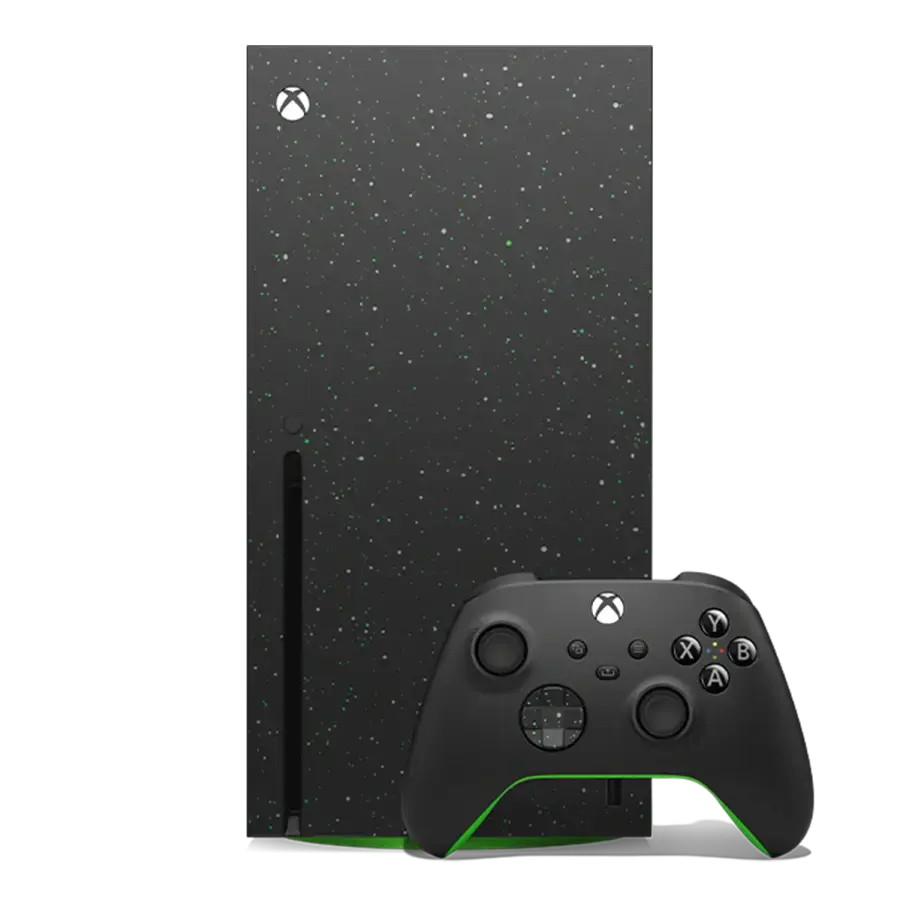 Стаціонарна ігрова приставка Microsoft Xbox Series X 2TB Disc Drive - Galaxy Black Special Edition (EP2-00750)