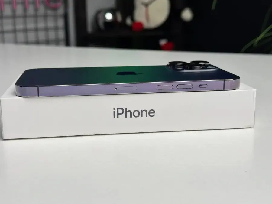 ВЖИВАНИЙ Apple iPhone 14 Pro Max 256GB Deep Purple (MQ9X3) - Стан: гарний | Акумулятор: 93% | Комплектація: повний | Гарантія: 1 міс.