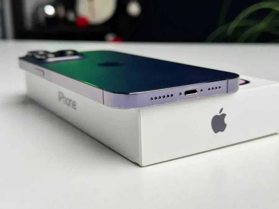 ВЖИВАНИЙ Apple iPhone 14 Pro Max 256GB Deep Purple (MQ9X3) - Стан: гарний | Акумулятор: 93% | Комплектація: повний | Гарантія: 1 міс.