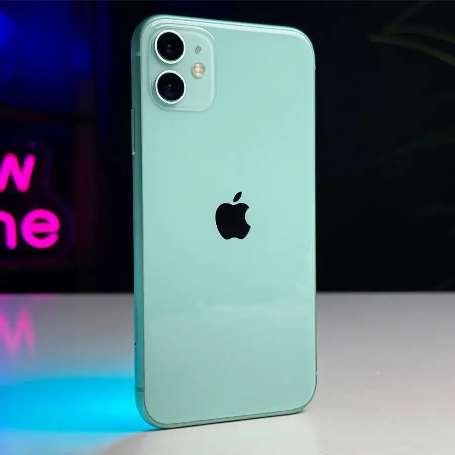 ВЖИВАНИЙ Apple iPhone 11 128GB Green (MWLK2) Full Box - Стан: гарний | Акумулятор: 100% | Комплект: iPhone, кабель | Гарантія: 1 міс.