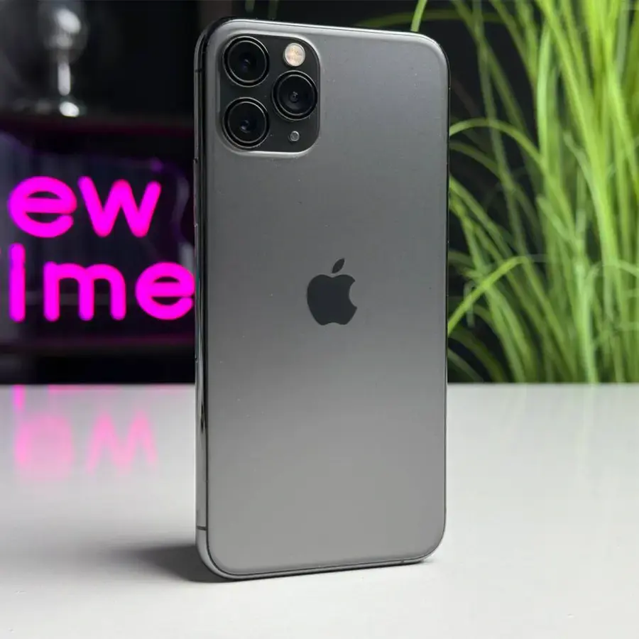 Б/У Apple iPhone 11 Pro 512GB Space Gray (MWCD2) - Состояние: хороший (мелкие царапины на экране) | Аккумулятор: 100% | Комплектация: iPhone, кабель | Гарантія: 1 мес.