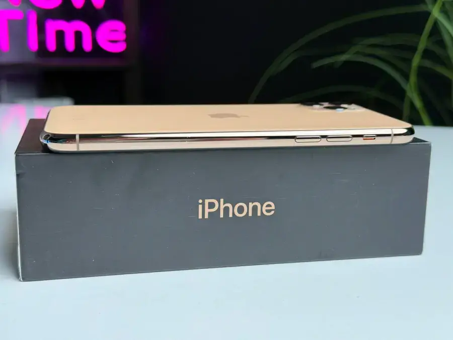 ВЖИВАНИЙ Apple iPhone 11 Pro Max 512GB Gold (MWHA2) - Стан: гарний | Акумулятор: 100% | Комплектація: повний | Гарантія: 3 міс.