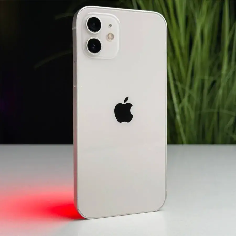 ВЖИВАНИЙ Apple iPhone 12 256GB White (MGHJ3, MGJH3) - Стан: гарний | Акумулятор: 100% | Комплектація: iPhone, кабель | Гарантія: 1 міс.