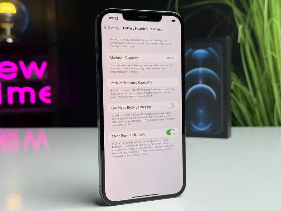 ВЖИВАНИЙ Apple iPhone 12 Pro Max 512GB Pacific Blue (MGCT3, MGDL3) - Стан: гарний | Акумулятор: 100% | Комплектація: повний | Гарантія: 1 міс.