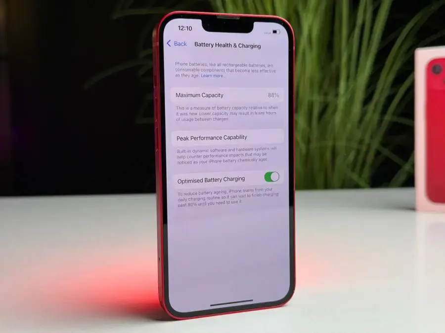 ВЖИВАНИЙ Apple iPhone 13 128GB (PRODUCT)RED (MLMQ3, MLPJ3) - Стан: гарний | Акумулятор: 88% | Комплектація: повний | Гарантія: 1 міс.