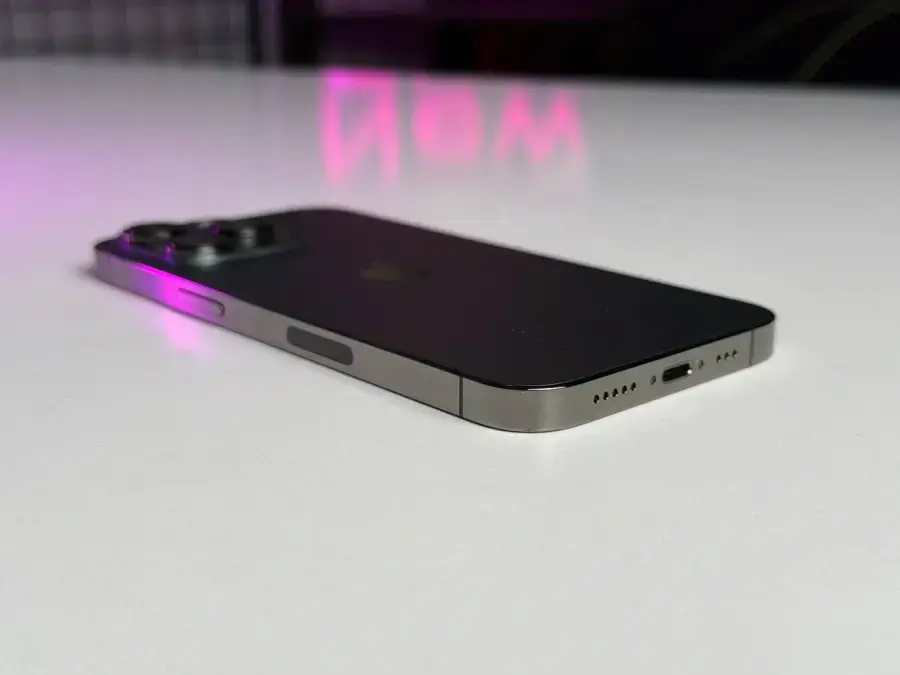 ВЖИВАНИЙ Apple iPhone 13 Pro 128GB Graphite (MLTP3, MLV93) - Стан: гарний (декілька подряпин на склі) | Акумулятор: 100% | Комплектація: iPhone, кабель | Гарантія: 1 міс.