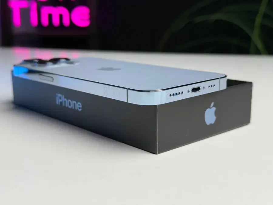 ВЖИВАНИЙ Apple iPhone 13 Pro 128GB Sierra Blue (MLTT3, MLVD3) - Стан: гарний | Акумулятор: 100% | Комплектація: повний | Гарантія: 3 міс.