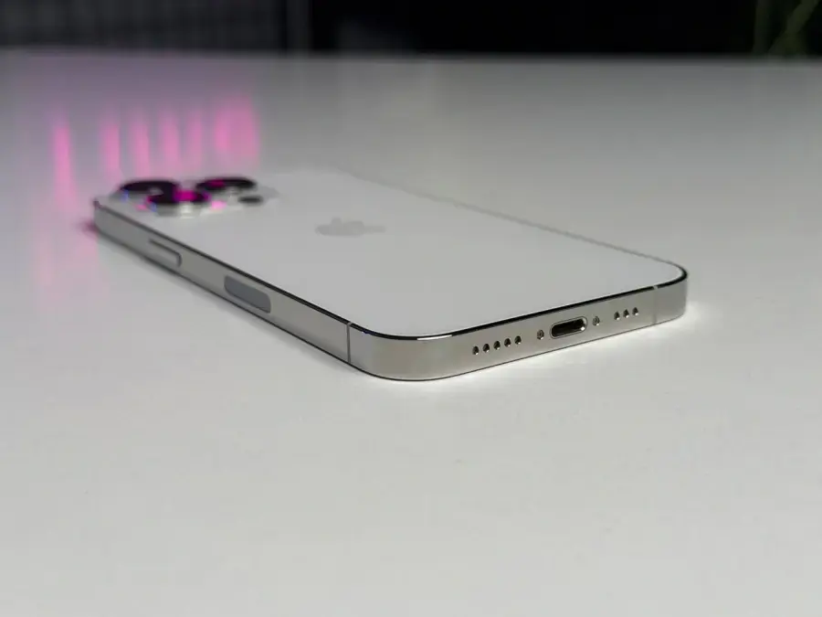 ВЖИВАНИЙ Apple iPhone 13 Pro 512GB Silver (MLU33, MLVN3) - Стан: гарний | Стан акумулятора: 100% | Комплектація: iPhone, кабель | Гарантія: 1 міс.