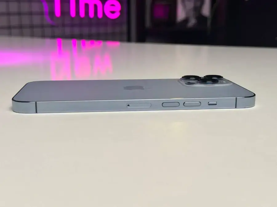 ВЖИВАНИЙ Apple iPhone 13 Pro Max 128GB Sierra Blue (MLKP3, MLL93) - Стан: гарний (мілкі подряпини на склі) | Акумулятор: 86% | Комплектація: iPhone | Гарантія: 3 міс.