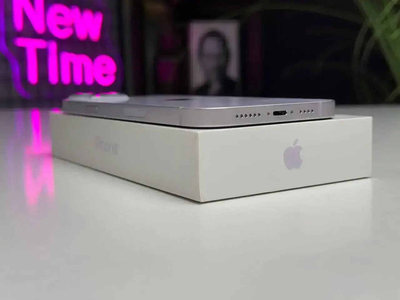 Б/У Apple iPhone 14 Plus 256GB Purple eSim (MQ403) - Состояние: идеальный | Аккумулятор: 89% | Комплектация: полный | Гарантія: 1 мес.