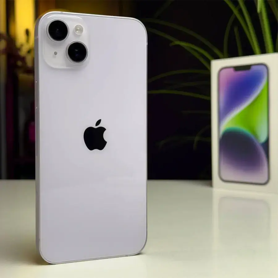 ВЖИВАНИЙ Apple iPhone 14 Plus 256GB Purple eSim (MQ403) - Стан: ідеальний | Акумулятор: 89% | Комплектація: повний | Гарантія: 1 міс.