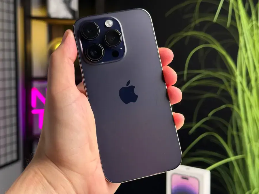 ВЖИВАНИЙ Apple iPhone 14 Pro 1TB Deep Purple eSim (MQ303) - Стан: гарний | Акумулятор: 100% | Комплектація: повний | Гарантія: 1 міс.