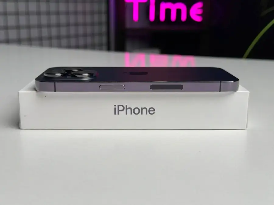 ВЖИВАНИЙ Apple iPhone 14 Pro 1TB Deep Purple eSim (MQ303) - Стан: гарний | Акумулятор: 100% | Комплектація: повний | Гарантія: 1 міс.