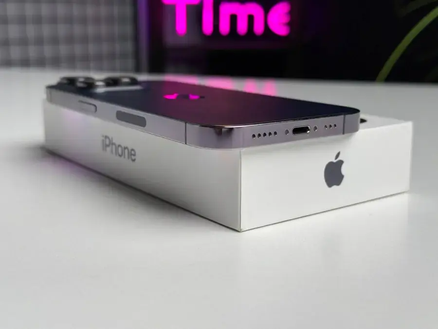 ВЖИВАНИЙ Apple iPhone 14 Pro 1TB Deep Purple eSim (MQ303) - Стан: гарний | Акумулятор: 100% | Комплектація: повний | Гарантія: 1 міс.