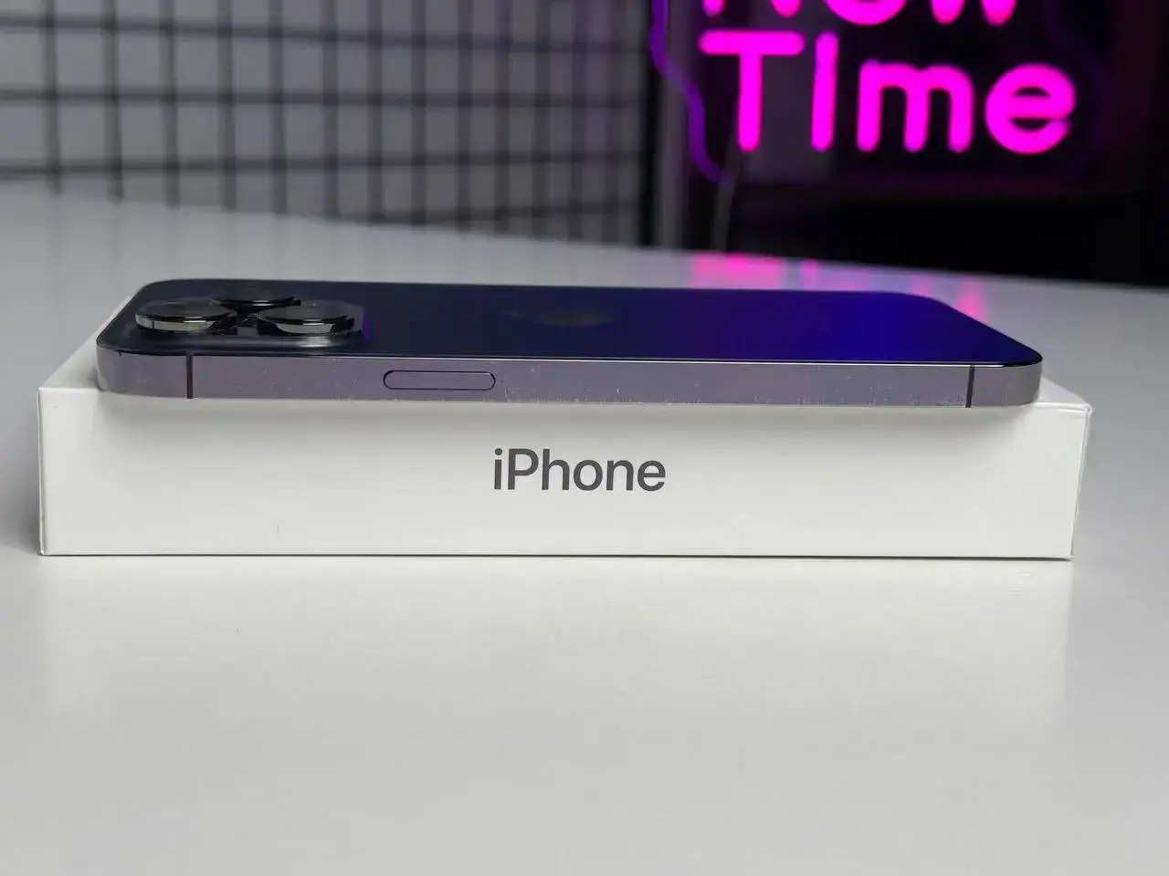 Б/У Apple iPhone 14 Pro Max 128GB Deep Purple (MQ9T3) - Состояние: хороший | Аккумулятор: 85% | Комплектация: полный | Гарантія: 1 мес.