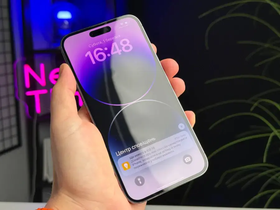 ВЖИВАНИЙ Apple iPhone 14 Pro Max 256GB Deep Purple (MQ9X3) - Стан: гарний | Стан акумулятора: 88% | Комплектація: повний | Гарантія: 1 міс.