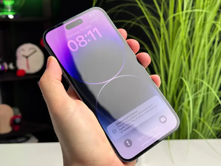 ВЖИВАНИЙ Apple iPhone 14 Pro Max 256GB Deep Purple (MQ9X3) - Стан: ідеальний | Акумулятор: 86% | Комплектація: повний | Гарантія: 1 міс.