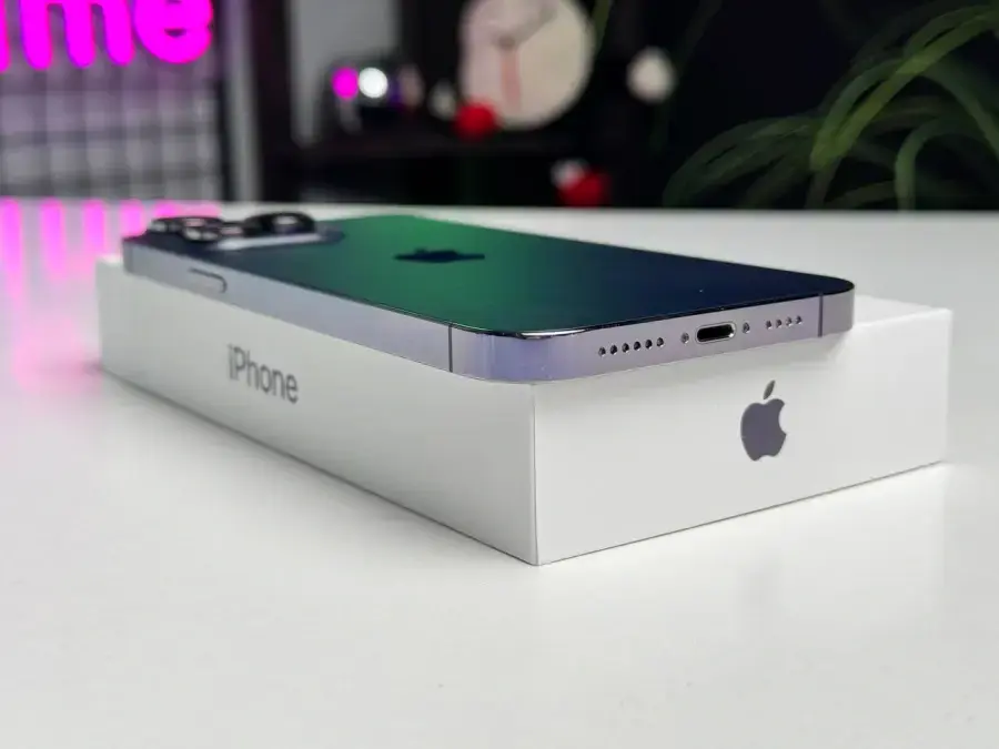 ВЖИВАНИЙ Apple iPhone 14 Pro Max 256GB Deep Purple (MQ9X3) - Стан: ідеальний | Акумулятор: 86% | Комплектація: повний | Гарантія: 1 міс.