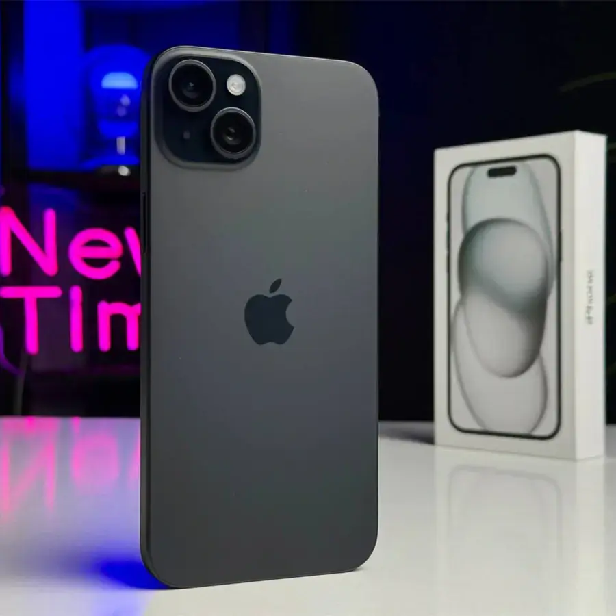 ВЖИВАНИЙ Apple iPhone 15 Plus 128GB Black (MU0Y3) - Стан: гарний | Акумулятор: 92% | Комплектація: повний | Гарантія: 1 міс.