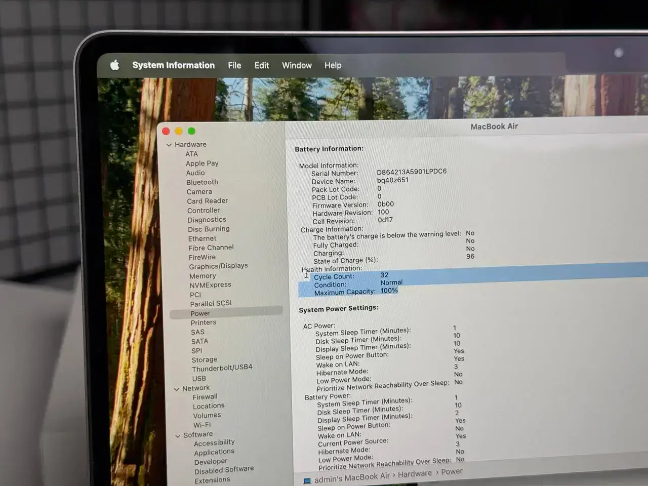 ВИТРИННЫЙ MacBook Air 15" M3/8CPU/10GPU/16GB/512GB Space Gray 2024 (MXD13) - Состояние: идеальный | Комплектация: полный | Гарантія: 1 мес.