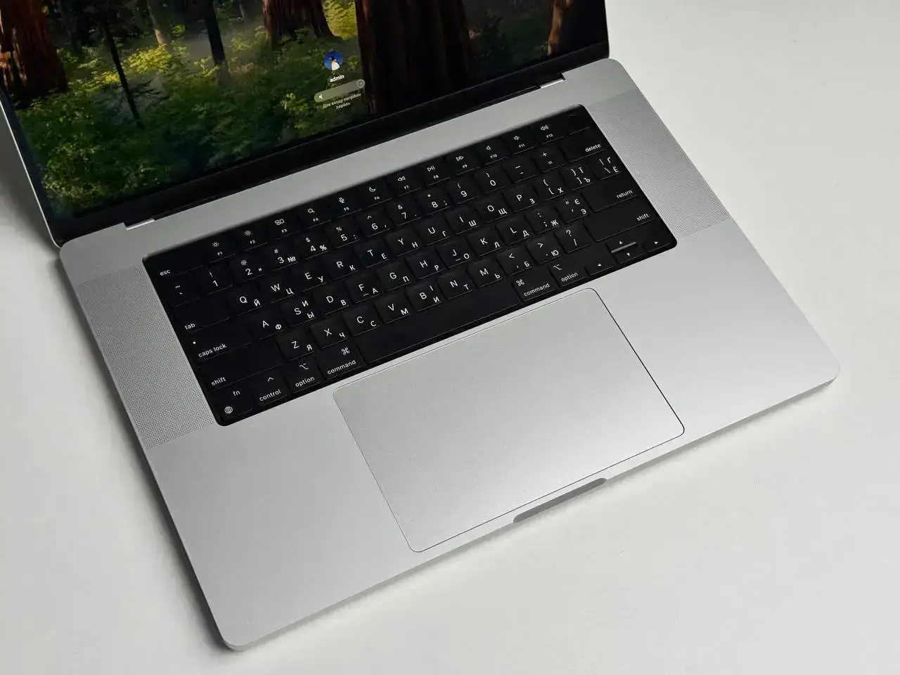 Б/У MacBook Pro 16" Silver (MK1F3) 2021 - Состояние: хороший | Аккумулятор: 92% | Комплектация: полный | Гарантія: 1 мес.