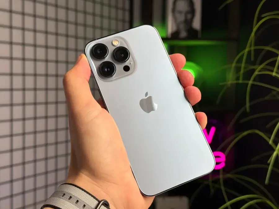 ВЖИВАНИЙ Apple iPhone 13 Pro 512GB Sierra Blue (MLU73, MLVU3) - Стан: гарний | Акумулятор: 100% | Комплектація: повний | Гарантія: 1 міс.