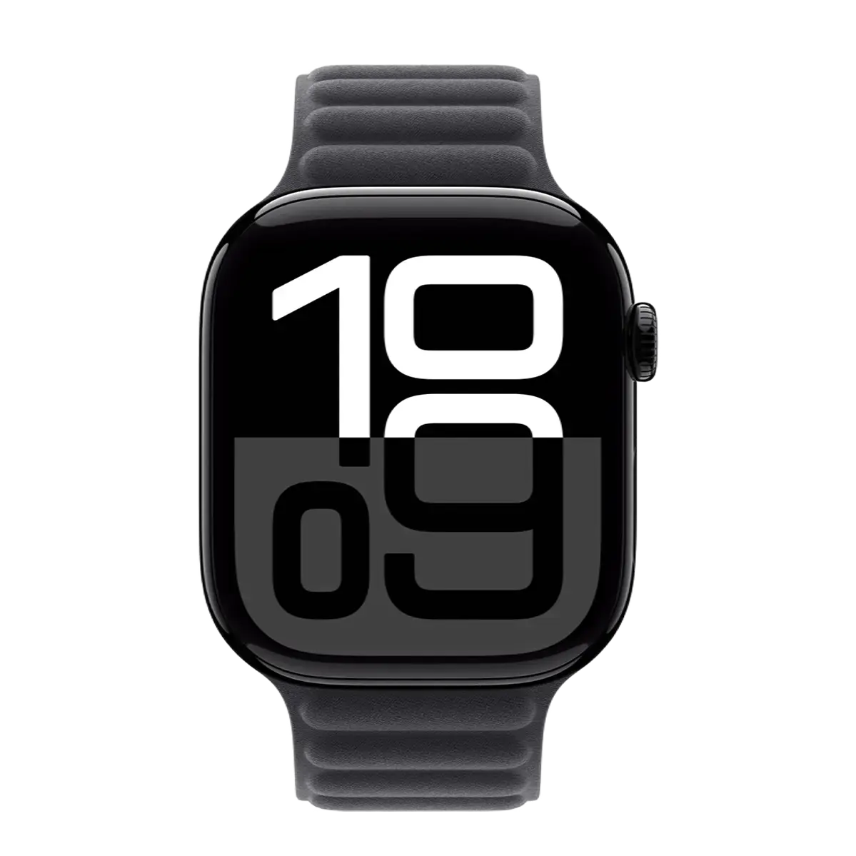 Apple Watch Series 10 GPS 46mm Jet Black Aluminum Case with Black Magnetic Link - M/L (MWX13+MXY03)