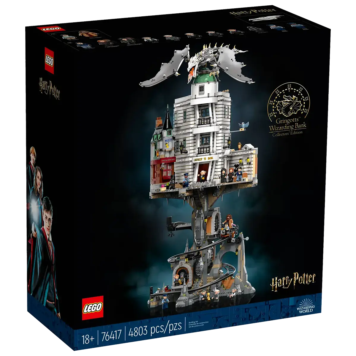 Блоковий конструктор LEGO Harry Potter Чарівний банк Грінготтс (76417)