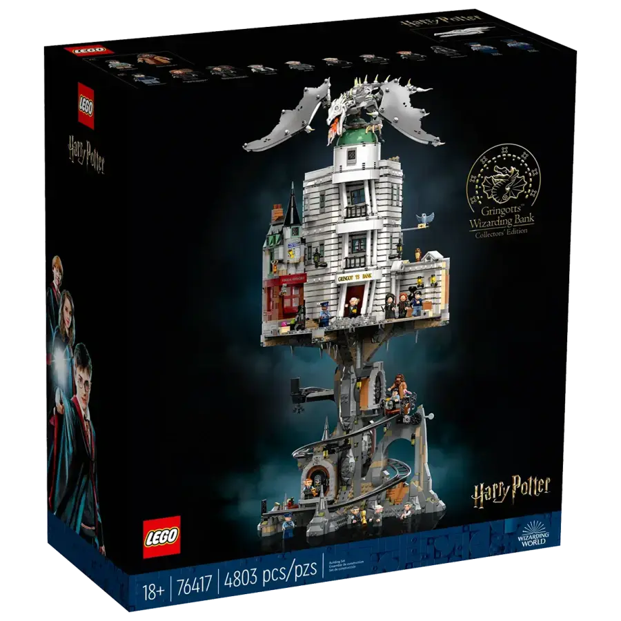 Блоковий конструктор LEGO Harry Potter Чарівний банк Грінготтс (76417)