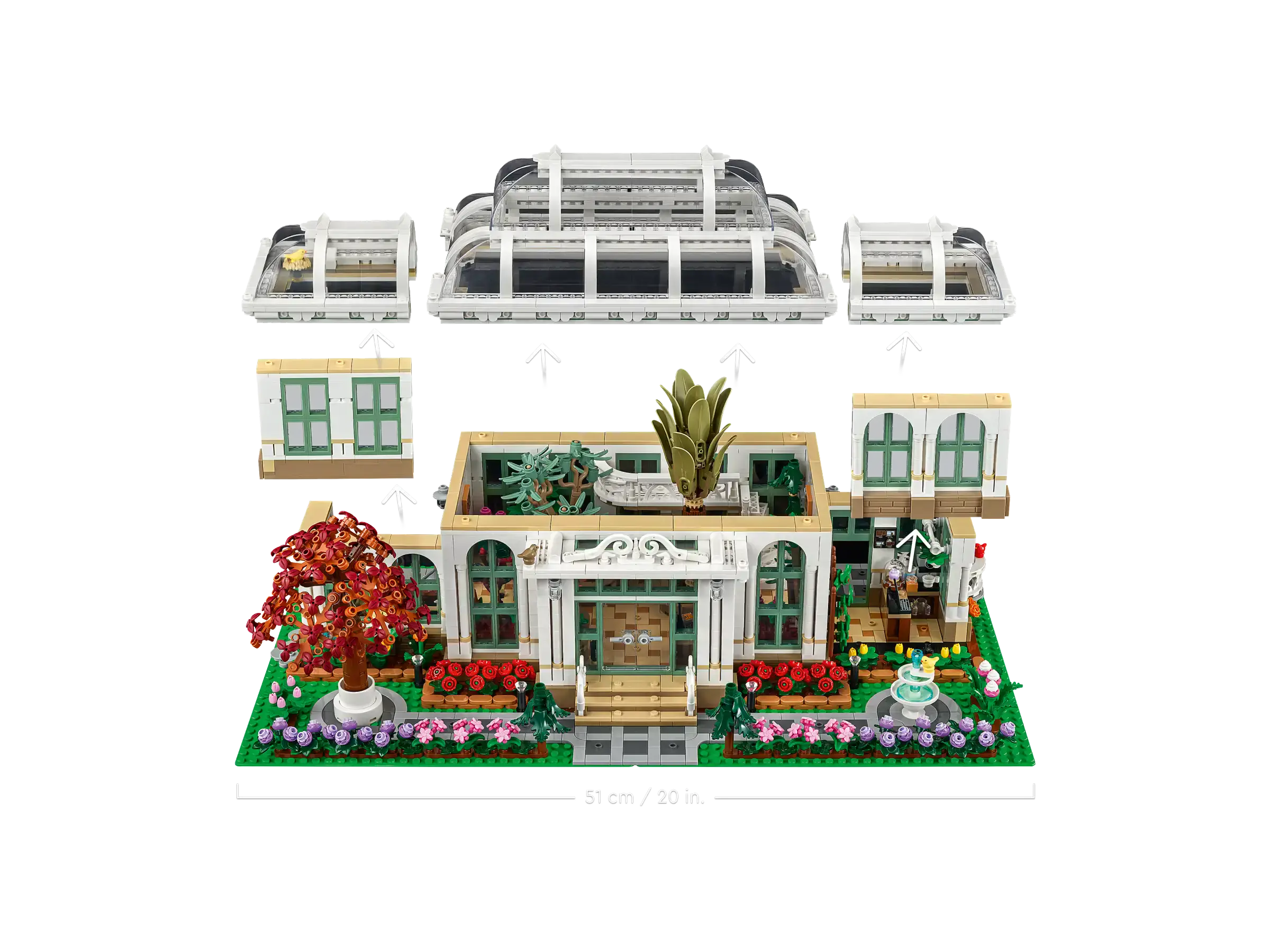 Блоковий конструктор LEGO Ideas Ботанічний сад (21353)