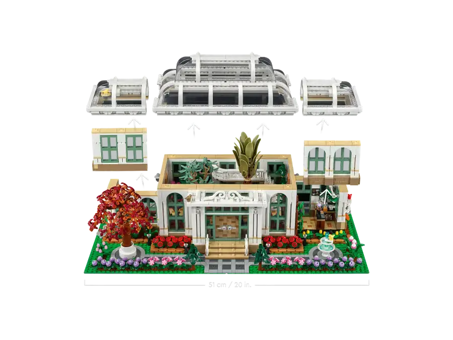 Блоковий конструктор LEGO Ideas Ботанічний сад (21353)