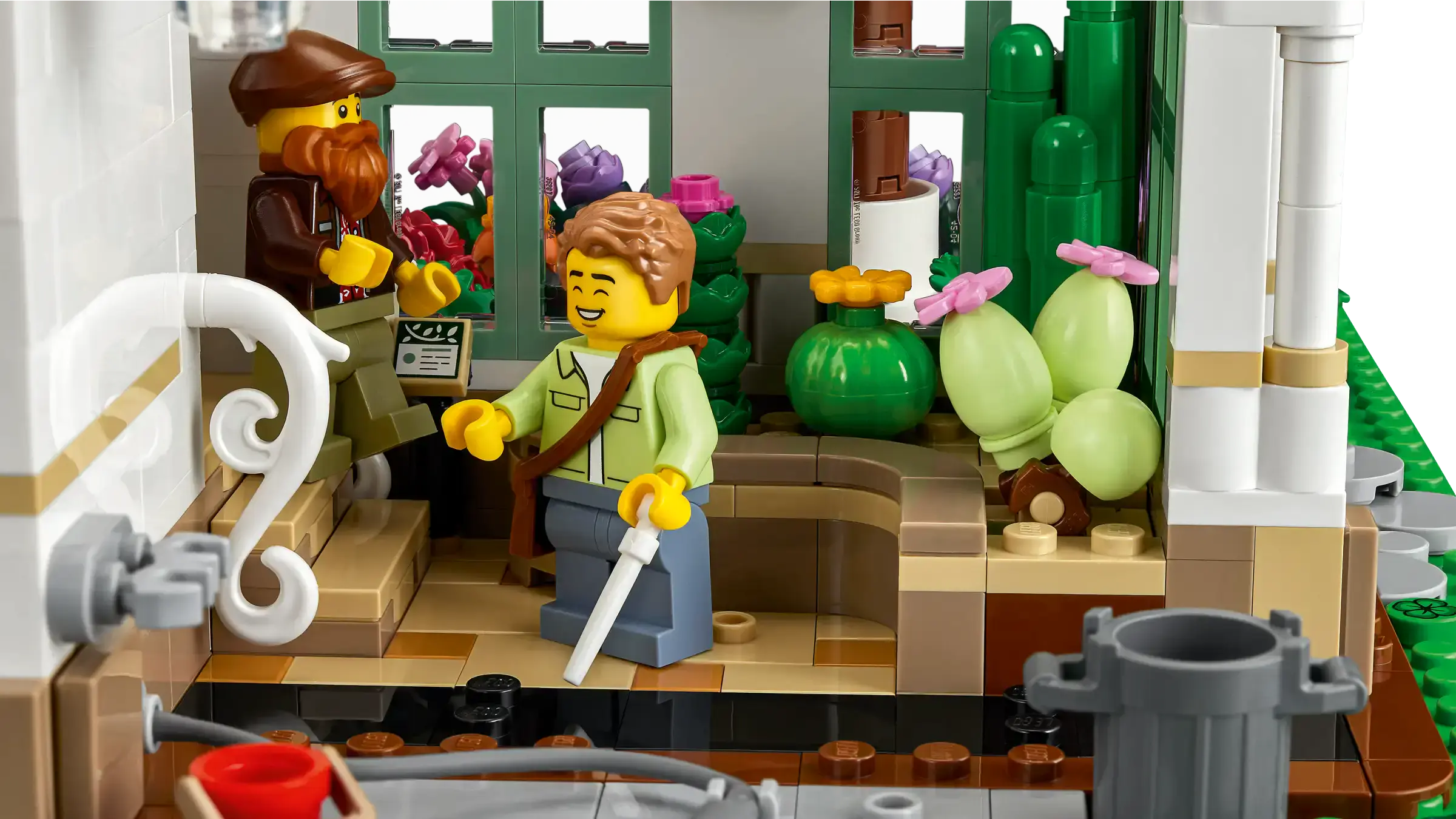 Блоковий конструктор LEGO Ideas Ботанічний сад (21353)