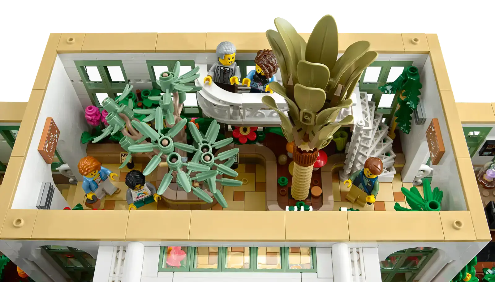 Блоковий конструктор LEGO Ideas Ботанічний сад (21353)