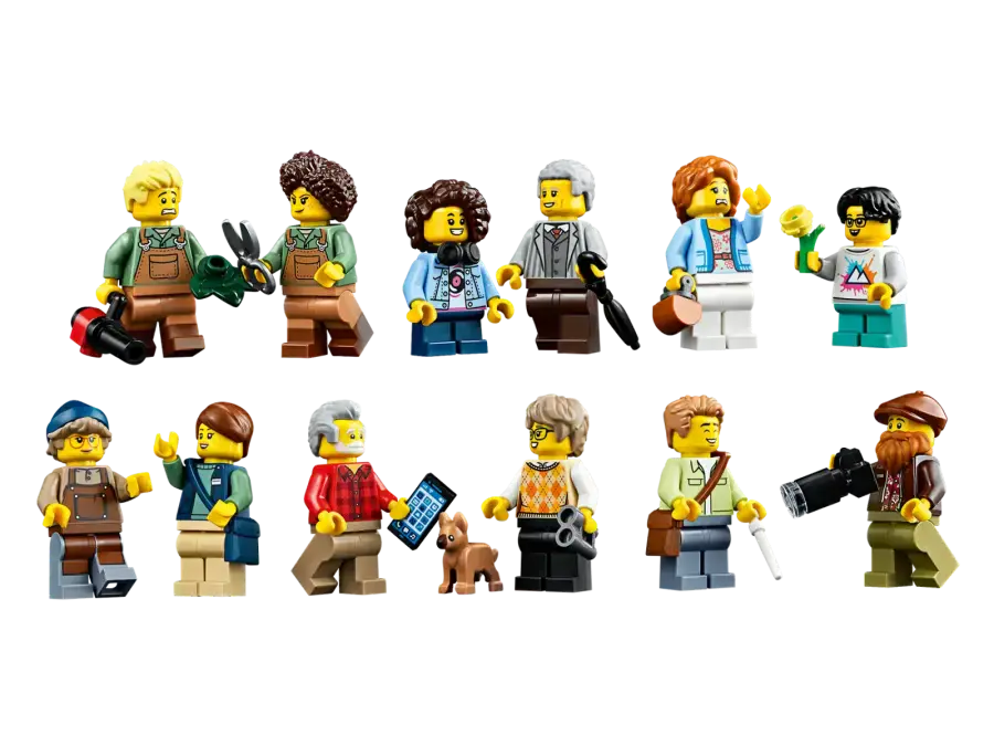 Блоковий конструктор LEGO Ideas Ботанічний сад (21353)