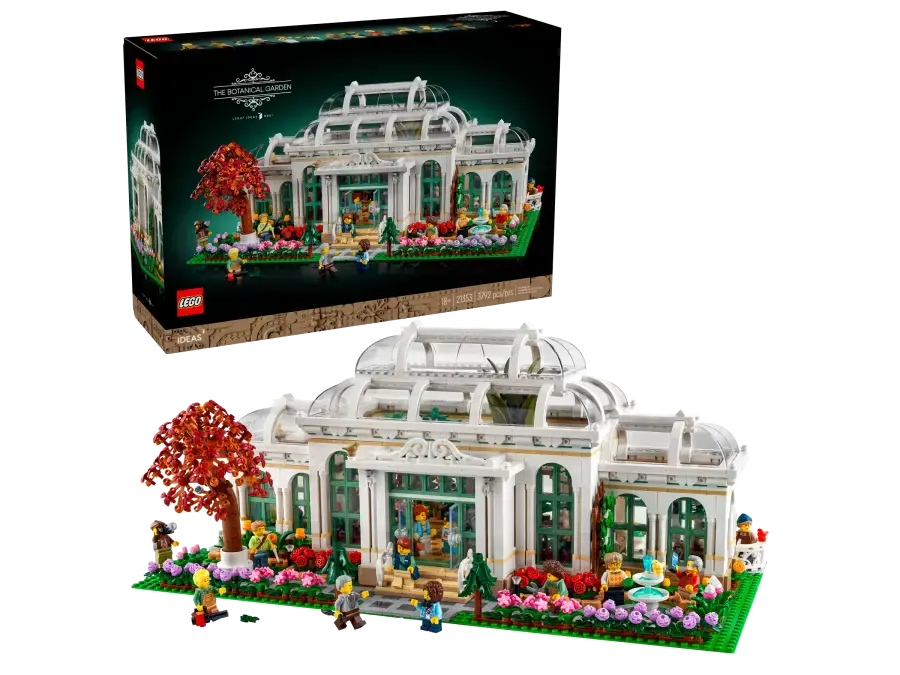 Блоковий конструктор LEGO Ideas Ботанічний сад (21353)
