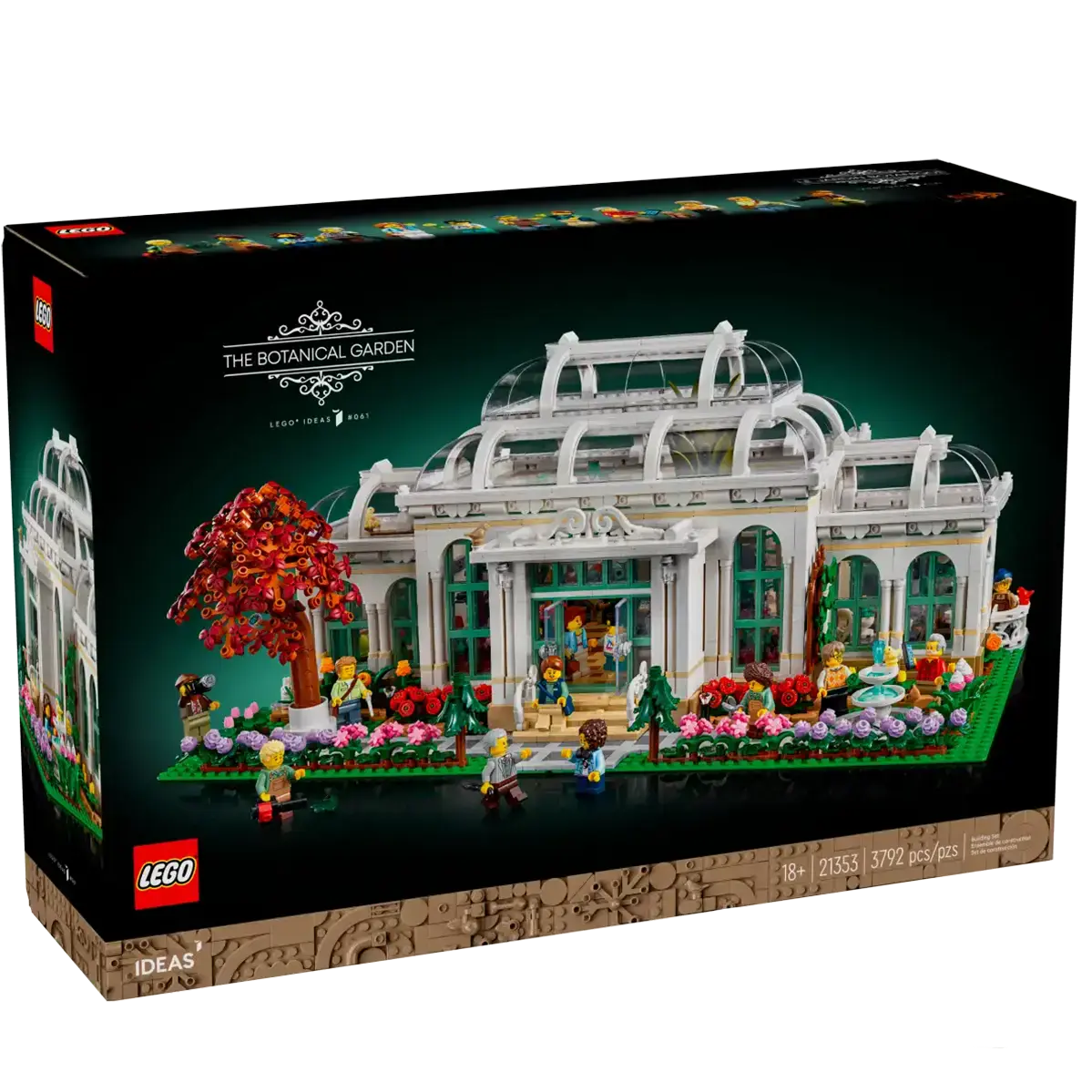 Блоковый конструктор LEGO Ideas Ботанический сад (21353)
