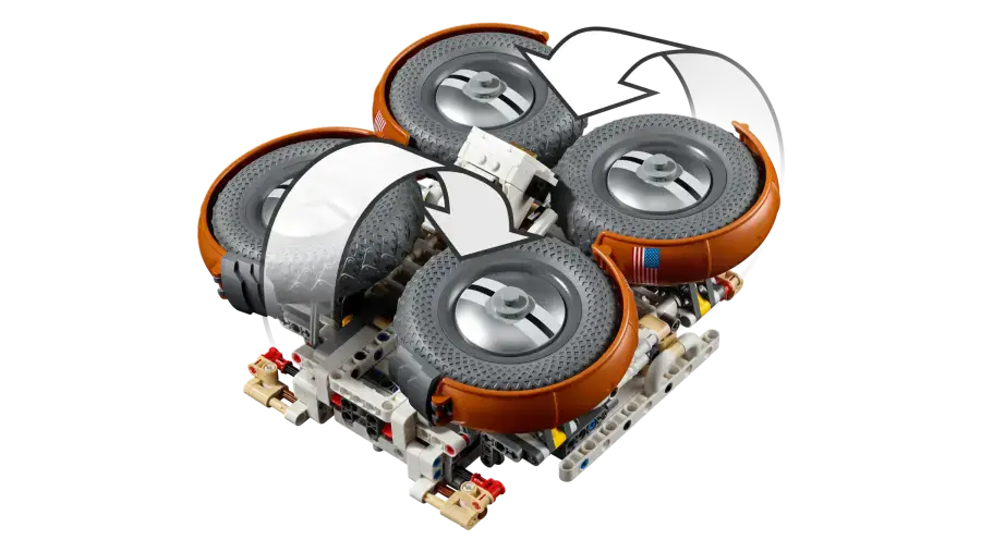 Блоковий конструктор LEGO Technic Місячний автомобіль NASA Apollo (42182)