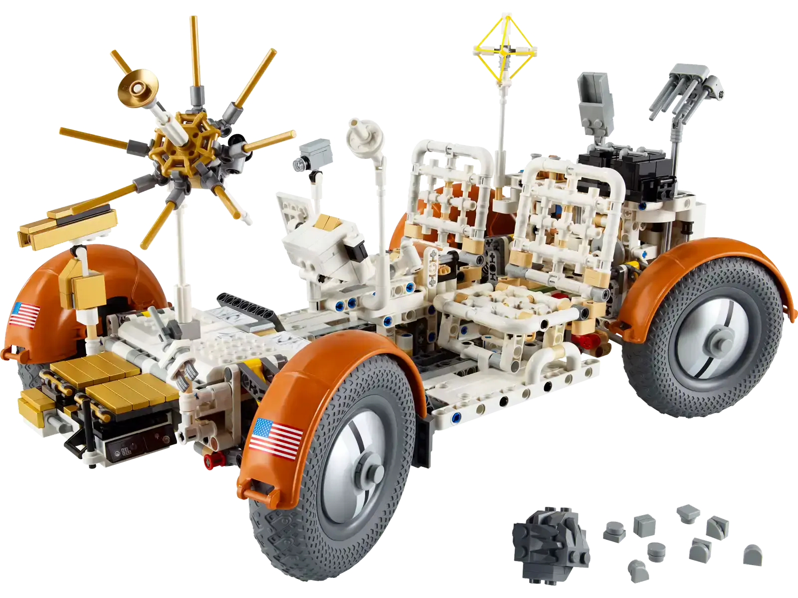 Блоковый конструктор LEGO Technic Лунный автомобиль NASA Apollo (42182)