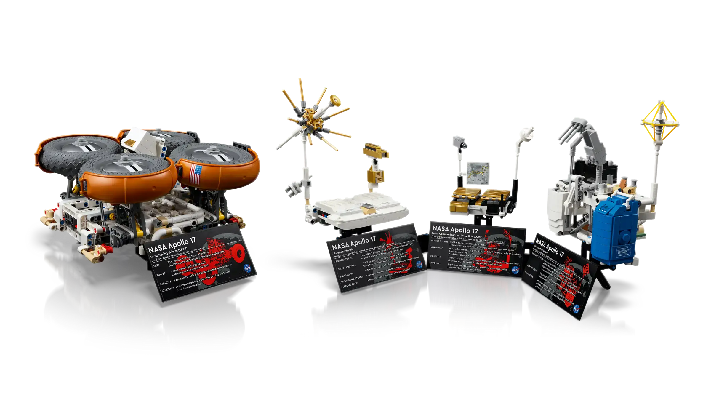 Блоковый конструктор LEGO Technic Лунный автомобиль NASA Apollo (42182)
